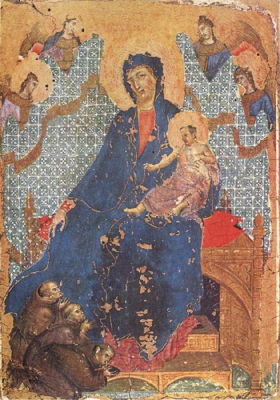 Duccio di Buoninsegna Madonna of the Franciscans Germany oil painting art